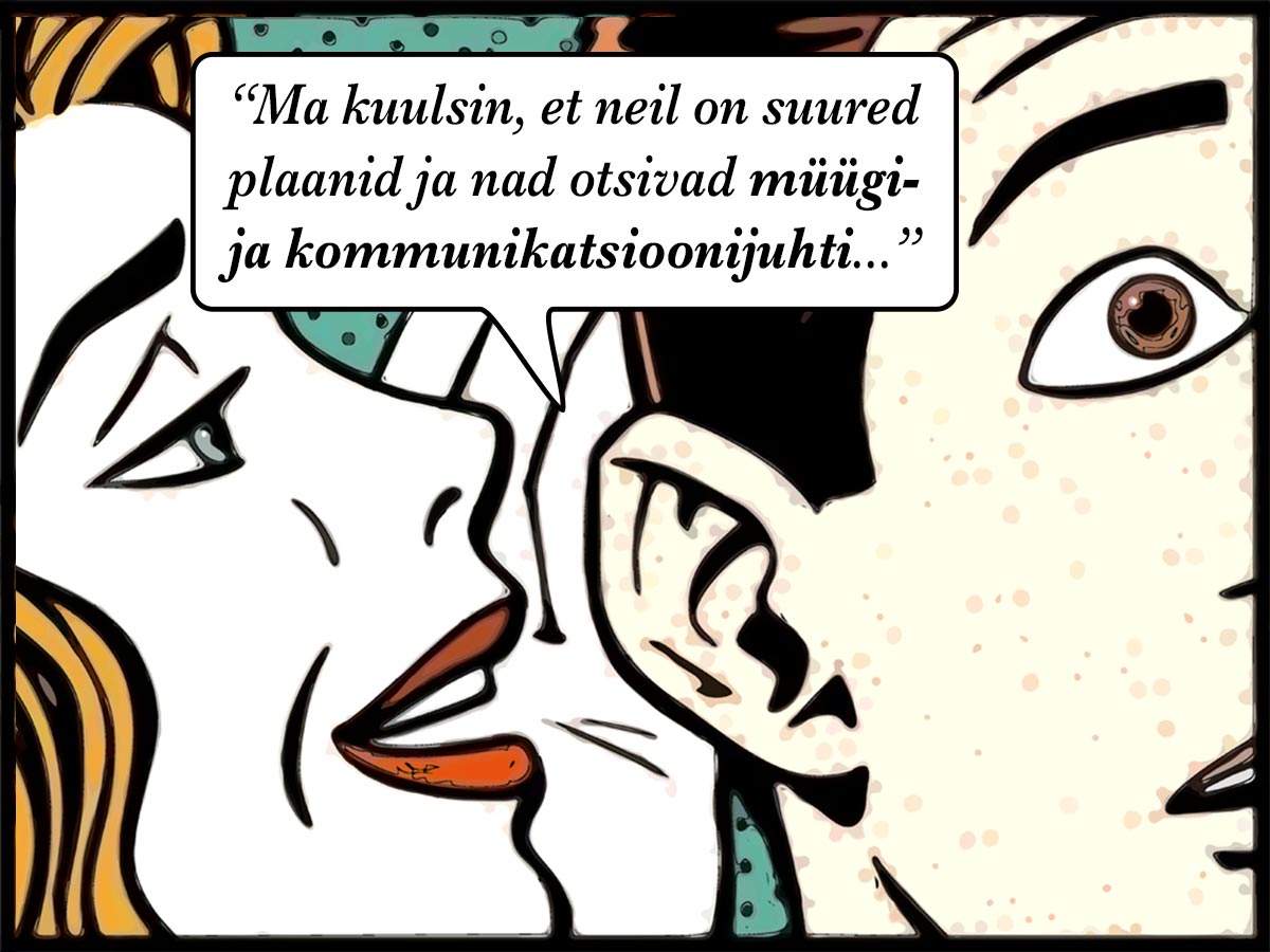 Valime oma meeskonda müügi- ja kommunikatsioonijuhti