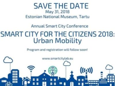 Smart City for the Citizens 31 May 2018