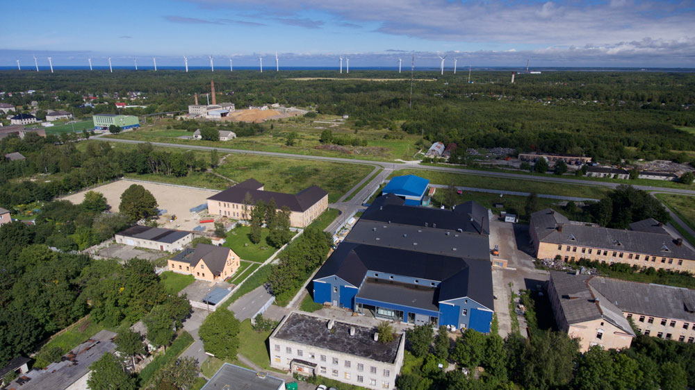 Rendipinnad ideaalse infraga targas tööstuslinnakus