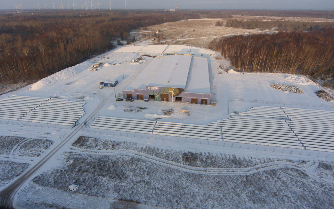 PAKRI industrial park has got a solar farm equal to two football fields